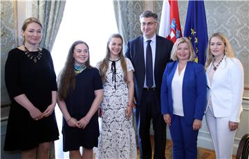 Premijer Plenković primio Irynu Geraschenko