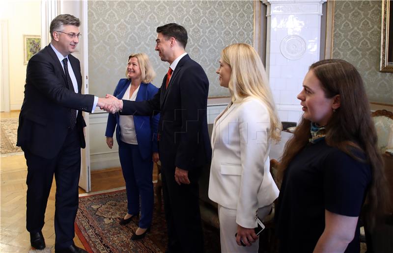 Premijer Plenković primio Irynu Geraschenko