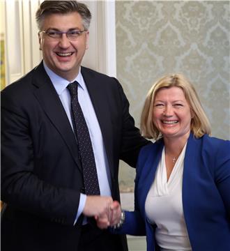 Premijer Plenković primio Irynu Geraschenko