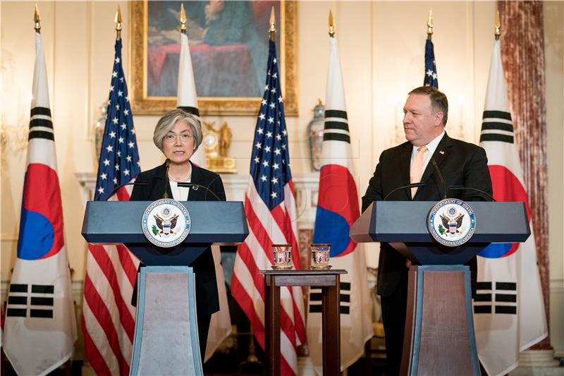 USA SOUTH KOREA POMPEO KANG