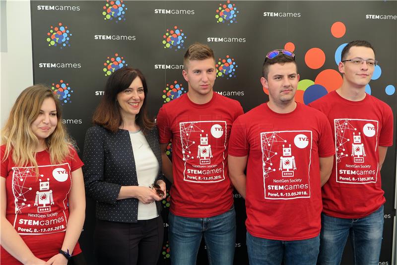 Divjak obišla međunarodno natjecanje u znanju i sportu - STEM Games u Poreču