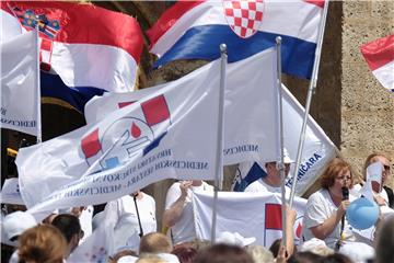 Prosvjedna povorka medicinskih sestara i tehničara