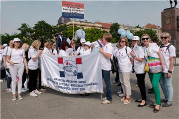 Prosvjedna povorka medicinskih sestara i tehničara