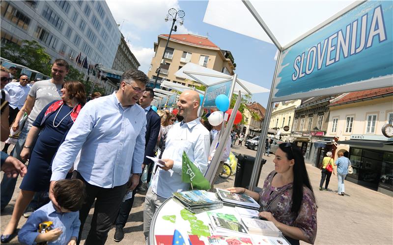 Proslava Dana Europe u Zagrebu