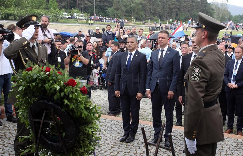 Komemoracija povodom 73. obljetnice Bleiburške tragedije