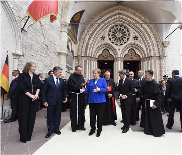 ITALY GERMANY ANGELA MERKEL