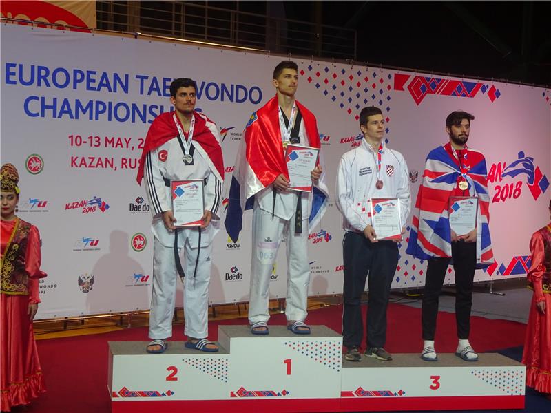 EP Taekwondo: Kanaet prvak Europe, bronca za Beroš i Marića