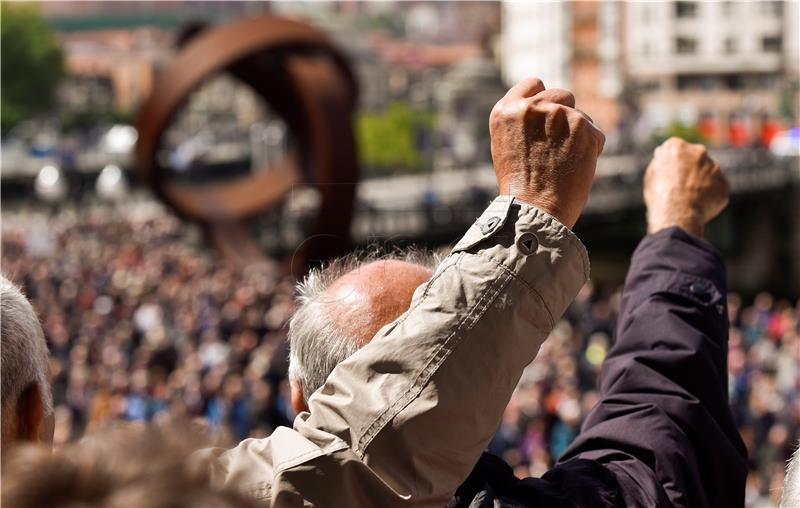 SPAIN PENSIONERS PROTEST