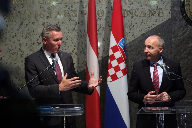 Austria, Croatia to sign new deal on defence cooperation