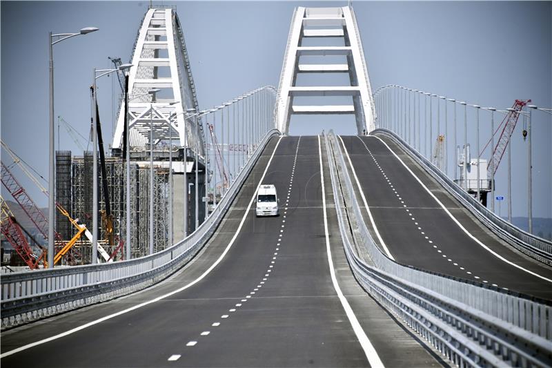 CRIMEA BRIDGE UNVEILING