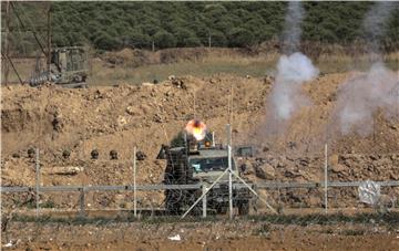 MIDEAST ISRAEL PALESTINIANS CLASHES NEAR THE BORDER EASTERN GAZA