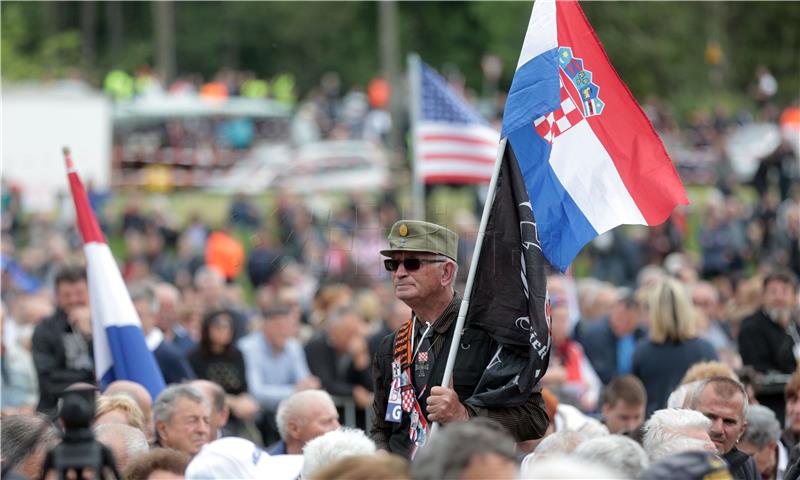 Six arrested for displaying banned symbols at Bleiburg commemoration