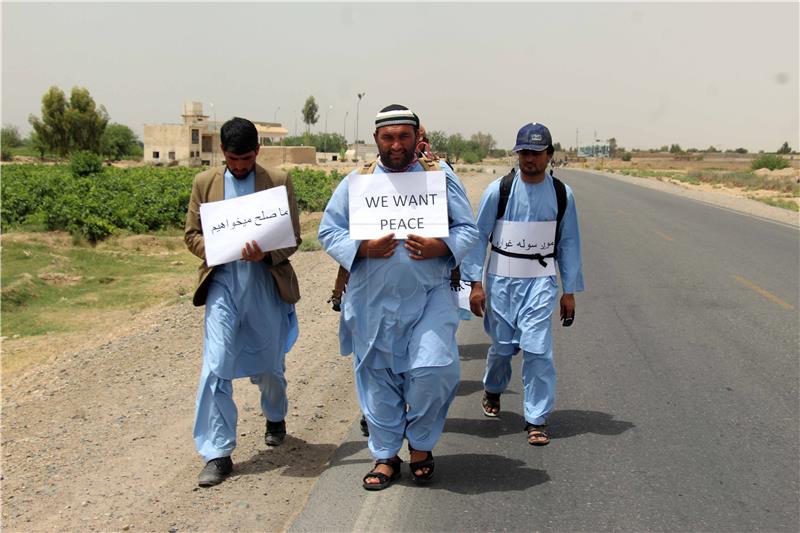 AFGHANISTAN PEACE WALK