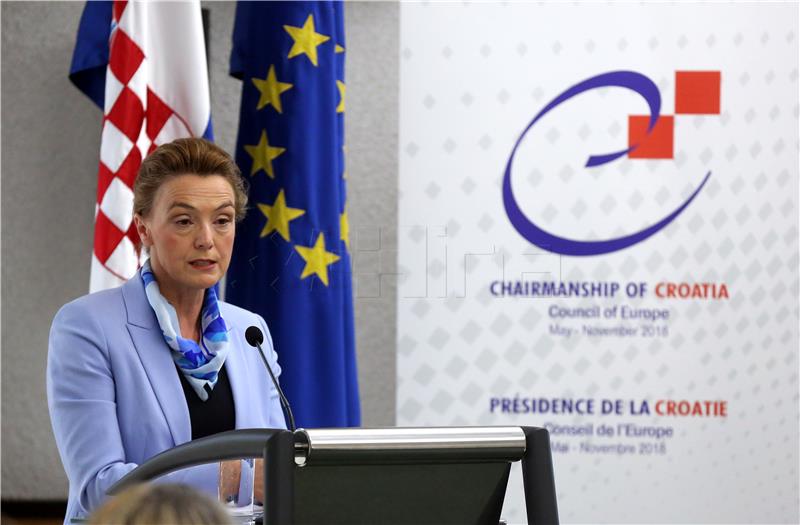 Croatia to take over chairing over CoE for the first time on Friday