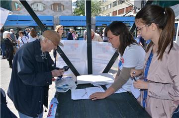 Prikupljanje potpisa za referendum o izmjenama izbornog sustava