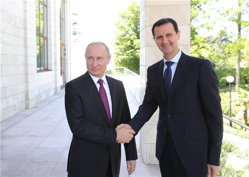 Assad posjetio Putina u Sočiju