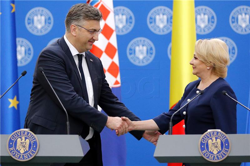 Croatia-Romania cooperation has never been better, say PMs