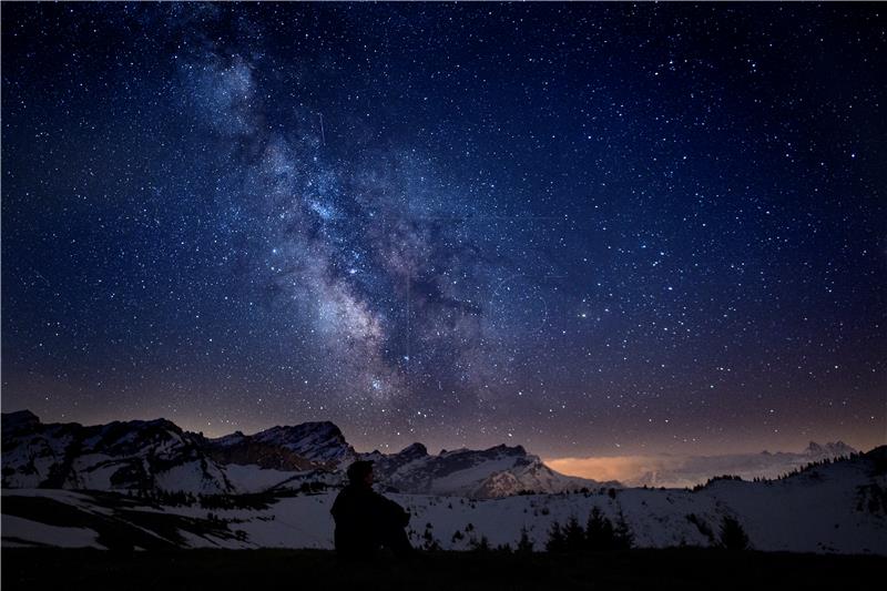 SWITZERLAND MILKY WAY ORMONT VALLEY