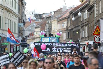 "Hod za život" u Zagrebu