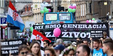 "Hod za život" u Zagrebu