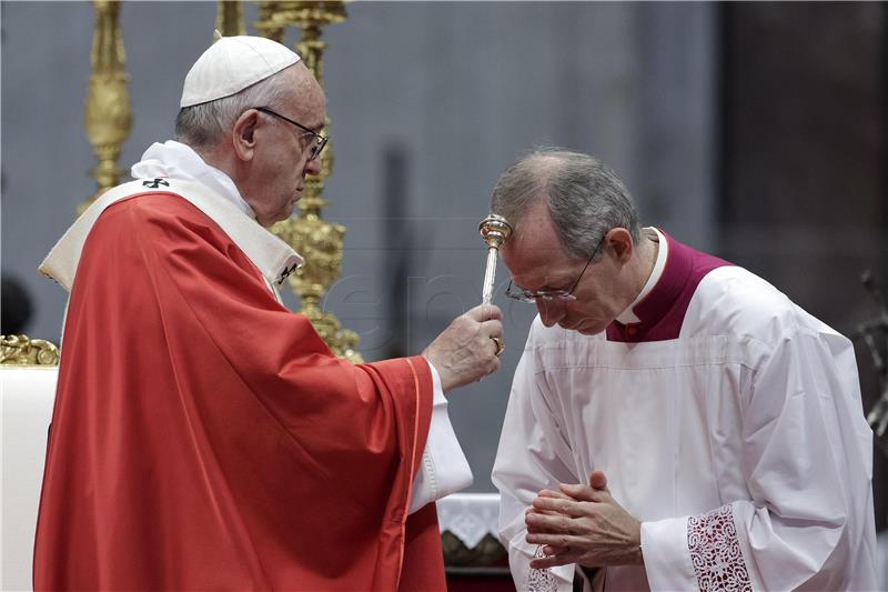 VATICAN POPE PENTECOST MASS