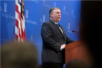 USA GOVERNMENT IRAN POMPEO