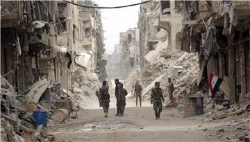 SYRIA ARMED CONFLICT DAMASCUS