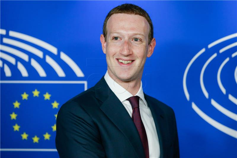 BELGIUM EU FACEBOOK ZUCKERBERG HEARING