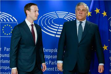 BELGIUM EU FACEBOOK ZUCKERBERG HEARING