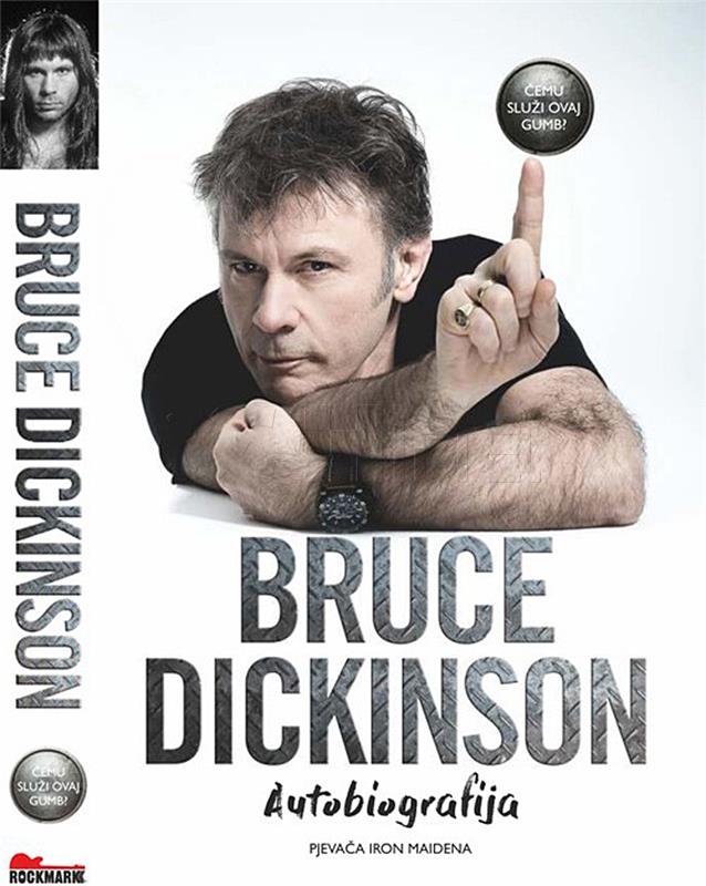 Autobiografija Brucea Dickinsona kao zagrijavanje za koncert Iron Maidena u srpnju u Zagrebu