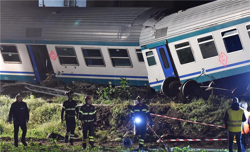 ITALY TRAIN ACCIDENT