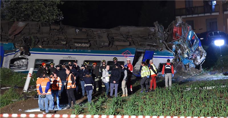 ITALY TRAIN ACCIDENT