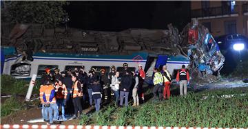 ITALY TRAIN ACCIDENT