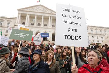 PORTUGAL EUTHANASIA PROTEST