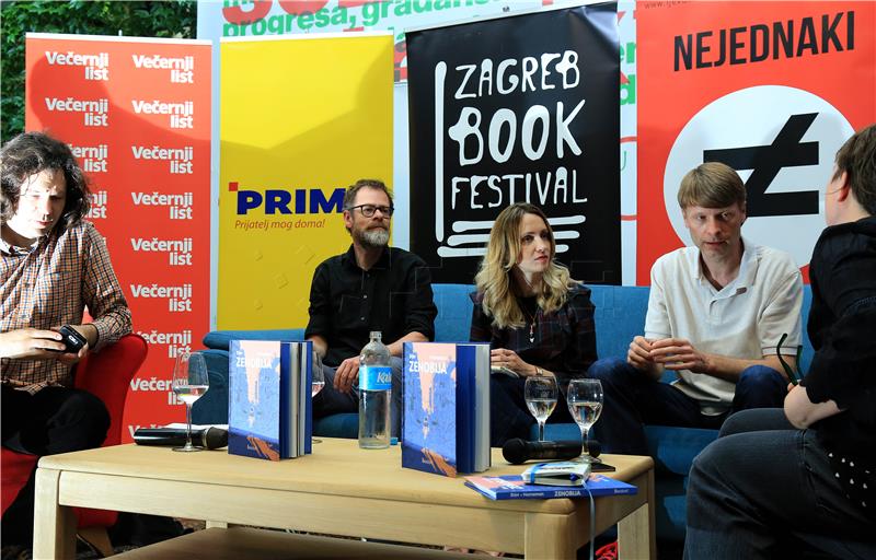 Predstavljen grafički roman "Zenobija" na Zagreb Book Festivalu