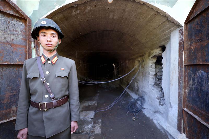 SOUTH KOREA NORTH KOREA NUCLEAR SITE DEMOLITION