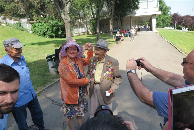 U Beogradu mimohodom obilježan Titov rođendan