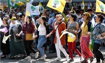 Kurds protest in Cologne