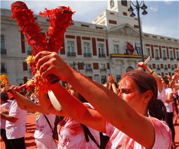 SPAIN BULLFIGHTING PROTEST