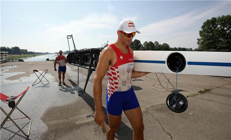 Trening braće Sinković pred Svjetski kup u Beogradu