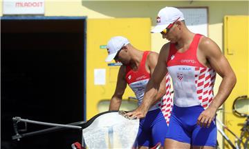 Trening braće Sinković pred Svjetski kup u Beogradu