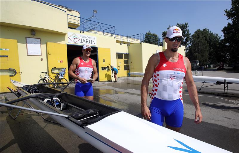 Trening braće Sinković pred Svjetski kup u Beogradu