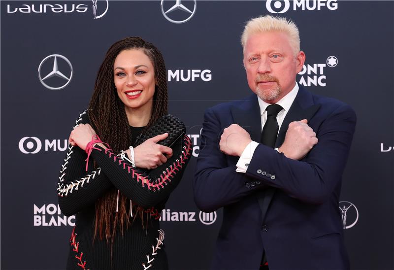 (FILE) MONACO PEOPLE BORIS BECKER SPLIT