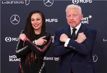 (FILE) MONACO PEOPLE BORIS BECKER SPLIT