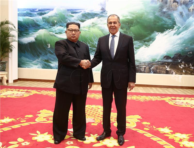 Lavrov i Kim Jong Un sastali se u Pjongjangu