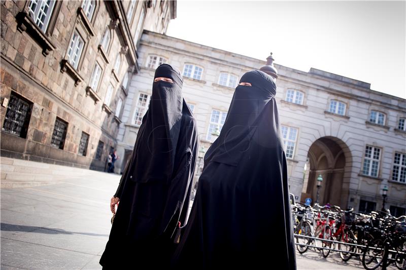 DENMARK PARLIAMENT NIQAB