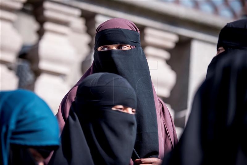 DENMARK PARLIAMENT NIQAB