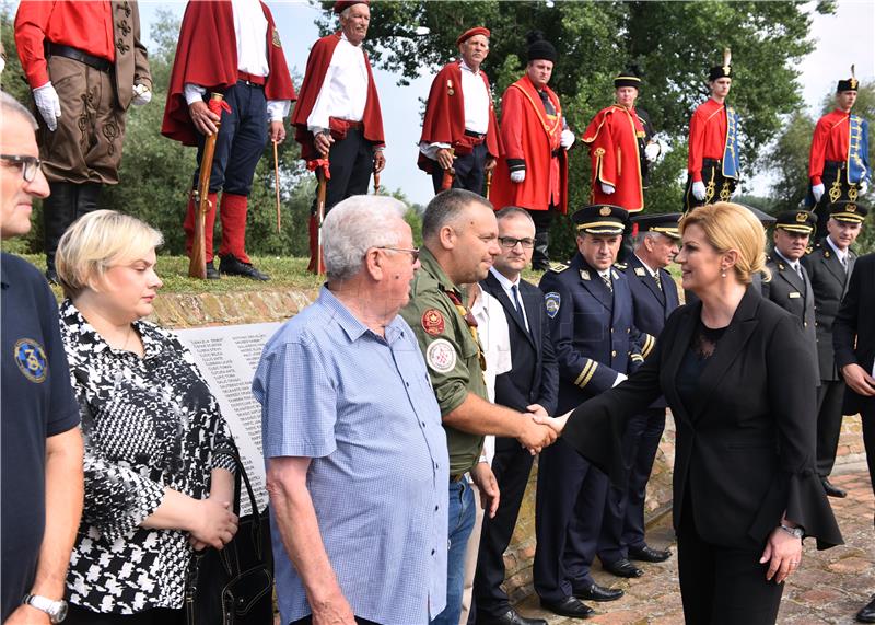 Predsjednica Grabar-Kitarović na obilježavanju dana Osječko-baranjske županije