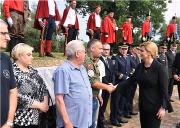 Predsjednica Grabar-Kitarović na obilježavanju dana Osječko-baranjske županije