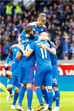 ICELAND SOCCER FRIENDLY